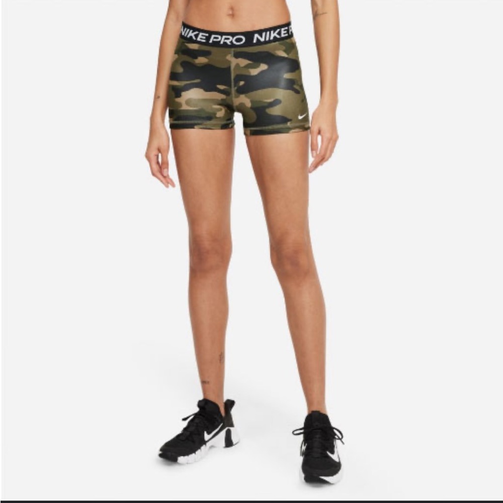 Nike Pro Camo Compression Shorts